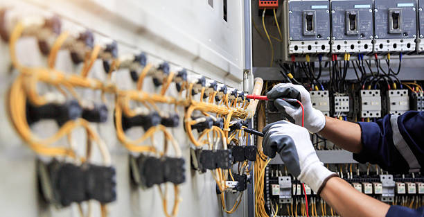 Professional Electrician technician working in Godley, TX